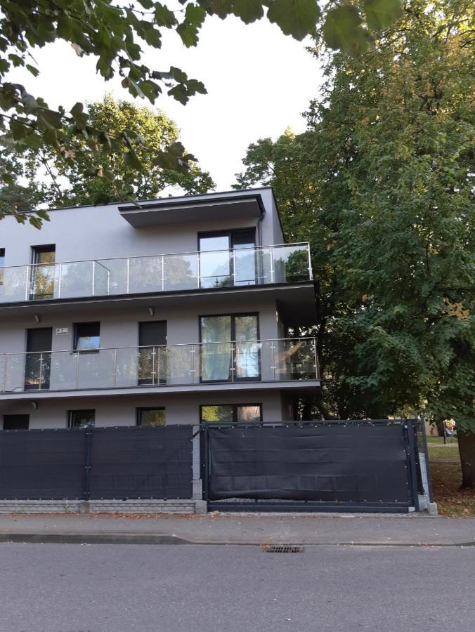 Ferienwohnung Domek W Parku Hel Exterior foto