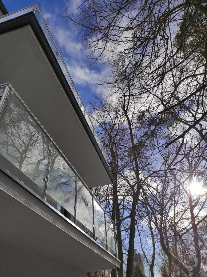 Ferienwohnung Domek W Parku Hel Exterior foto